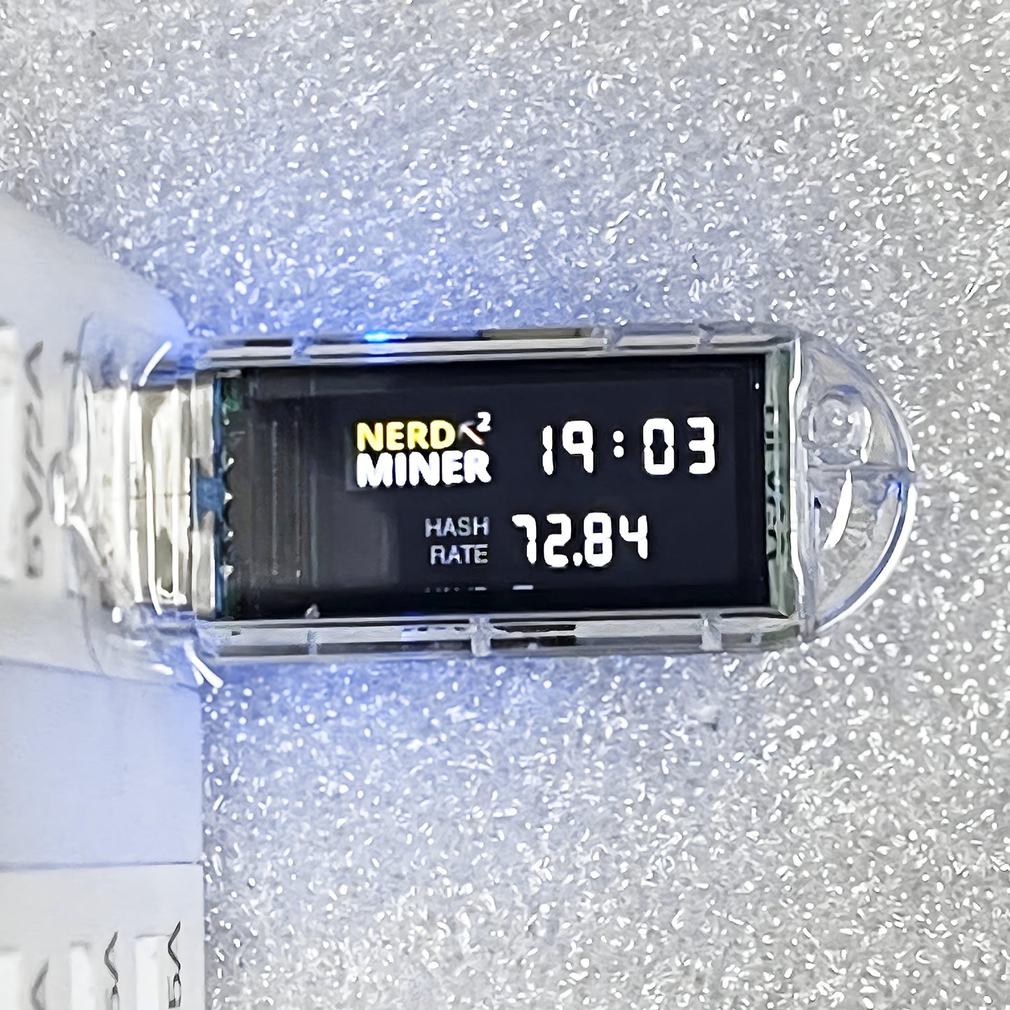 NerdMiner T-Dongle S3™ Micro Minerador Bitcoin | 73KH/S - Minerador Bitcoin