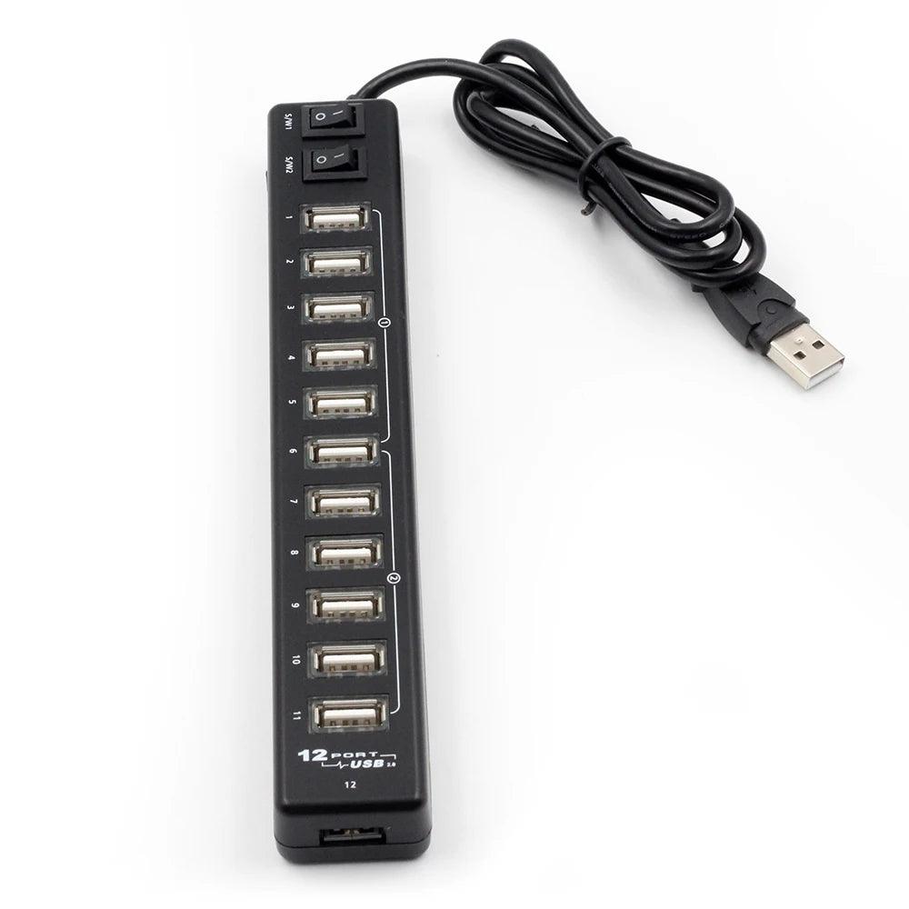 PowerHub USB™ - Régua com 12 Portas USB