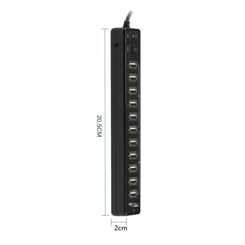 PowerHub USB™ - Régua com 12 Portas USB